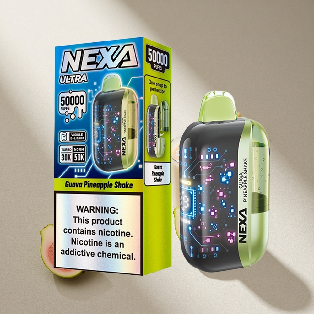 NEXA Ultra 50K Vape Desechable Batido de Guayaba y Piña 20ml Capacidad Prellenada Argentina wholesale