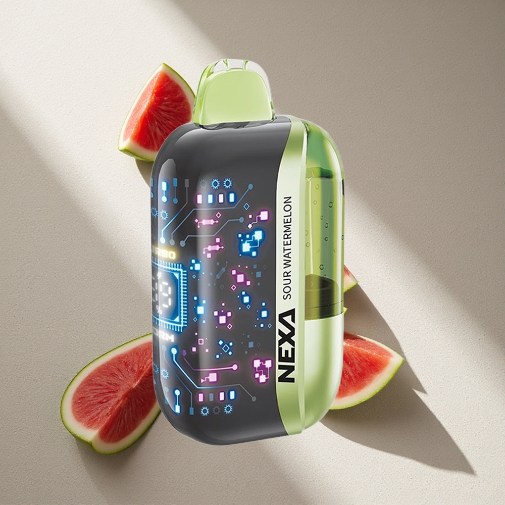 NEXA Ultra 50K Vape Desechable Sandía Ácida 20ml Capacidad 3d Curved Screen Argentina wholesale