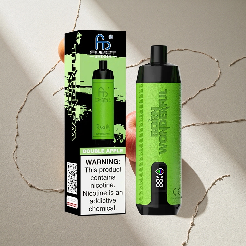 RandM Fumot Shisha 10000 Puffs Vape Desechable Doble Manzana 18ml e-líquido Argentina wholesale