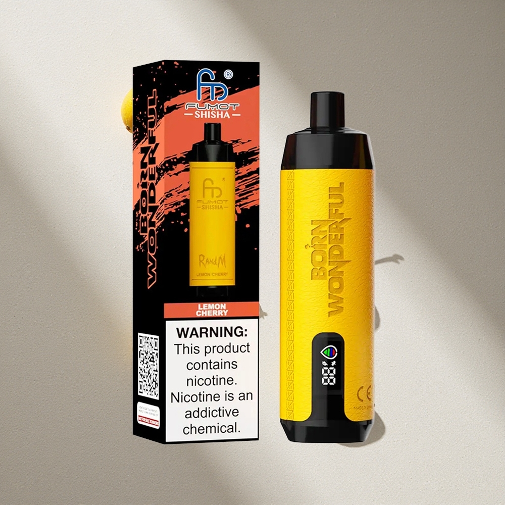 RandM Fumot Shisha 10000 Puffs Vape Desechable Limón Cereza con Batería 850 mAh Argentina wholesale