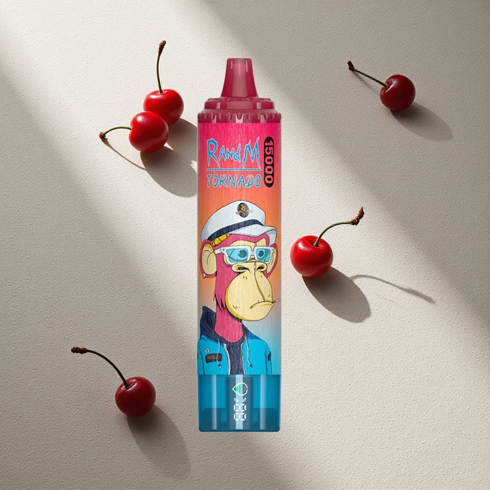 RandM Fumot Tornado 15000 Puffs Cereza 25ml Pantalla LCD Argentina wholesale