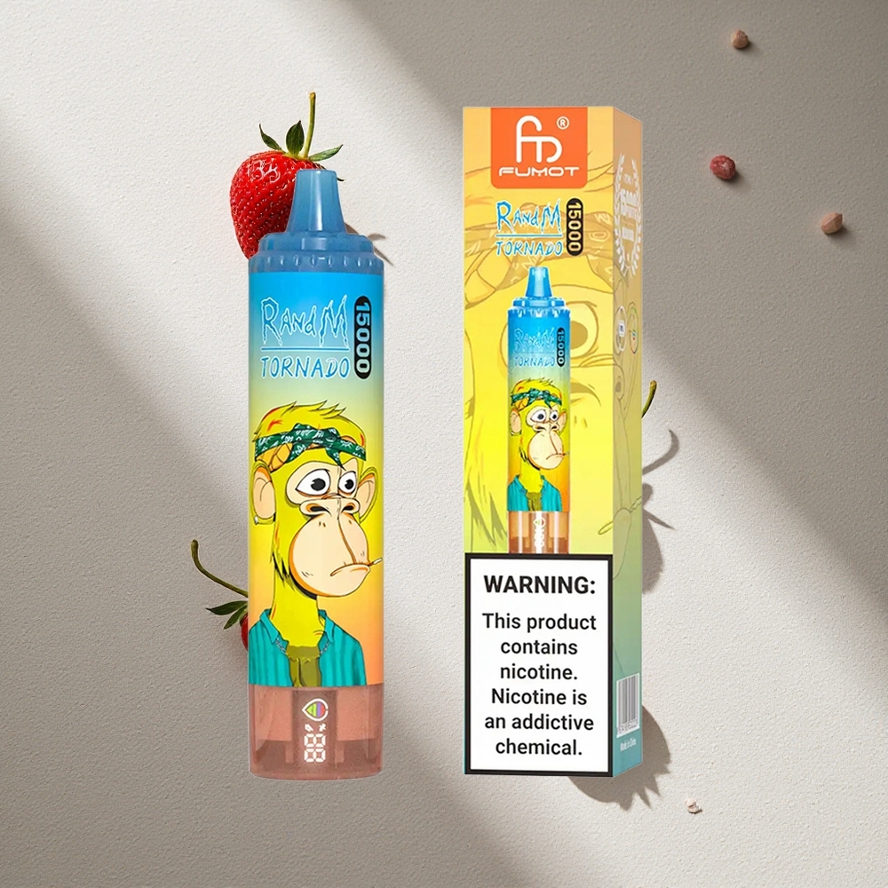 RandM Fumot Tornado 15000 Puffs Fresa Capacidad 25ml Argentina wholesale