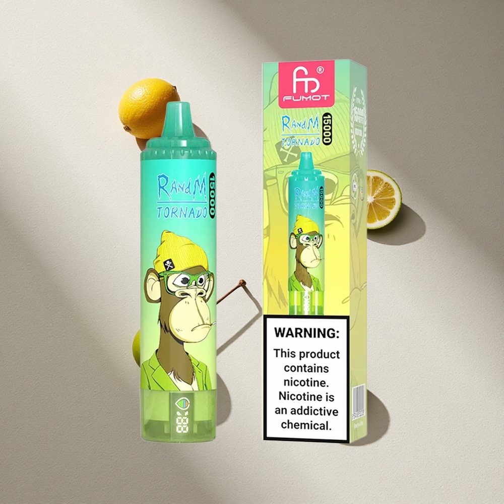 RandM Fumot Tornado 15000 Puffs Lima Limón Capacidad 25ml Argentina wholesale