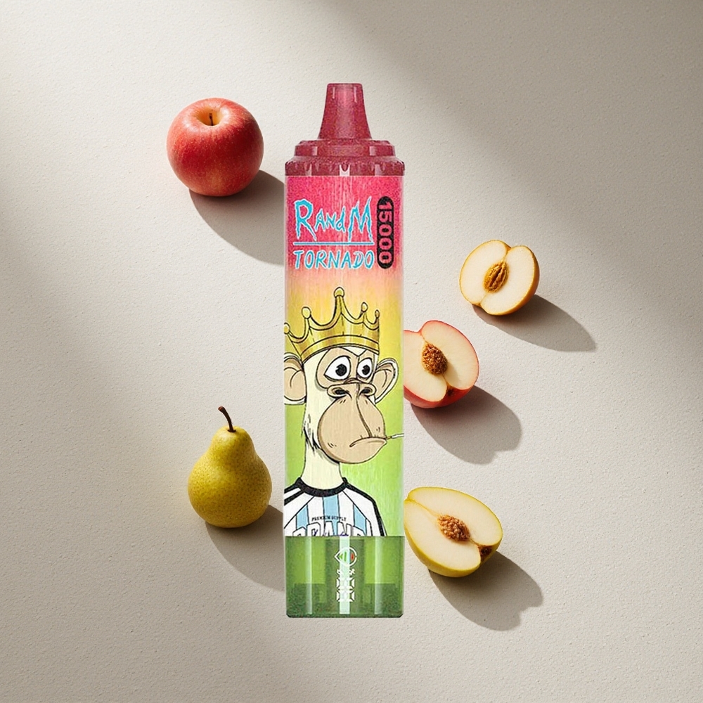 RandM Fumot Tornado 15000 Puffs Manzana Durazno Pera Pantalla LCD Argentina wholesale