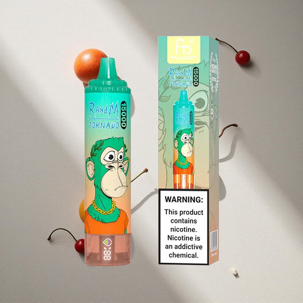 RandM Fumot Tornado 15000 Puffs Triple Berry (Bayas Triples) 25ml Pantalla LCD Argentina wholesale