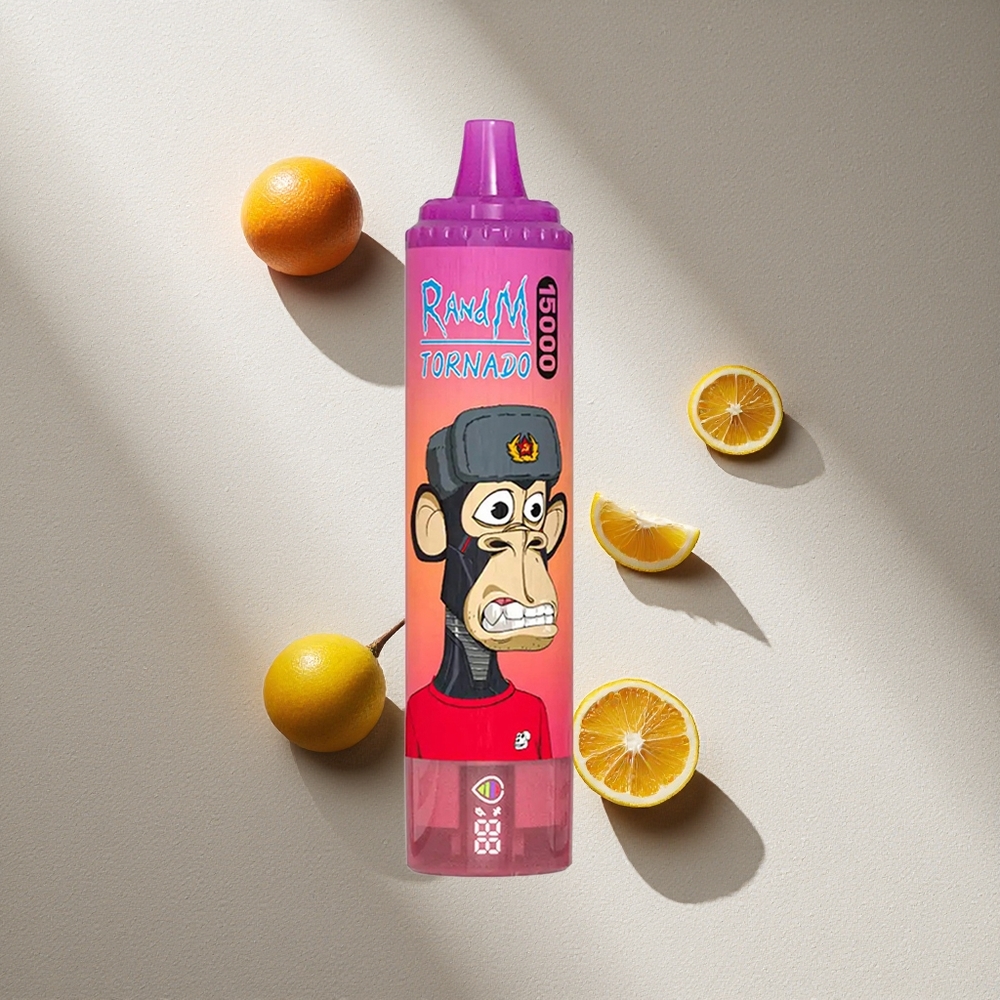 RandM Fumot Tornado 15000 Puffs Vape Desechable Fruta del Dragón Pantalla LCD Argentina wholesale
