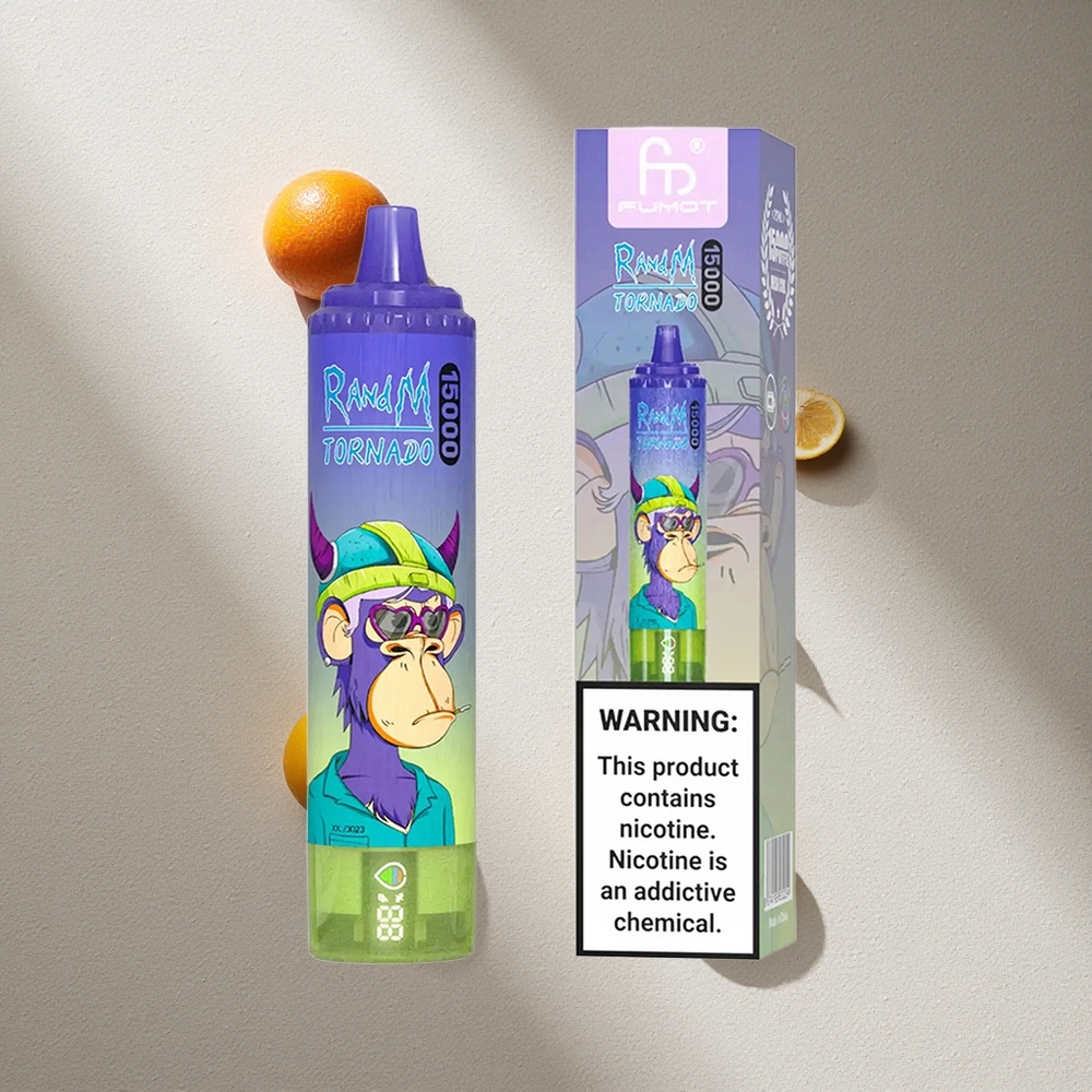 RandM Fumot Tornado 15000 Puffs Vape Desechable Vimto 25ml Pantalla LCD Argentina wholesale