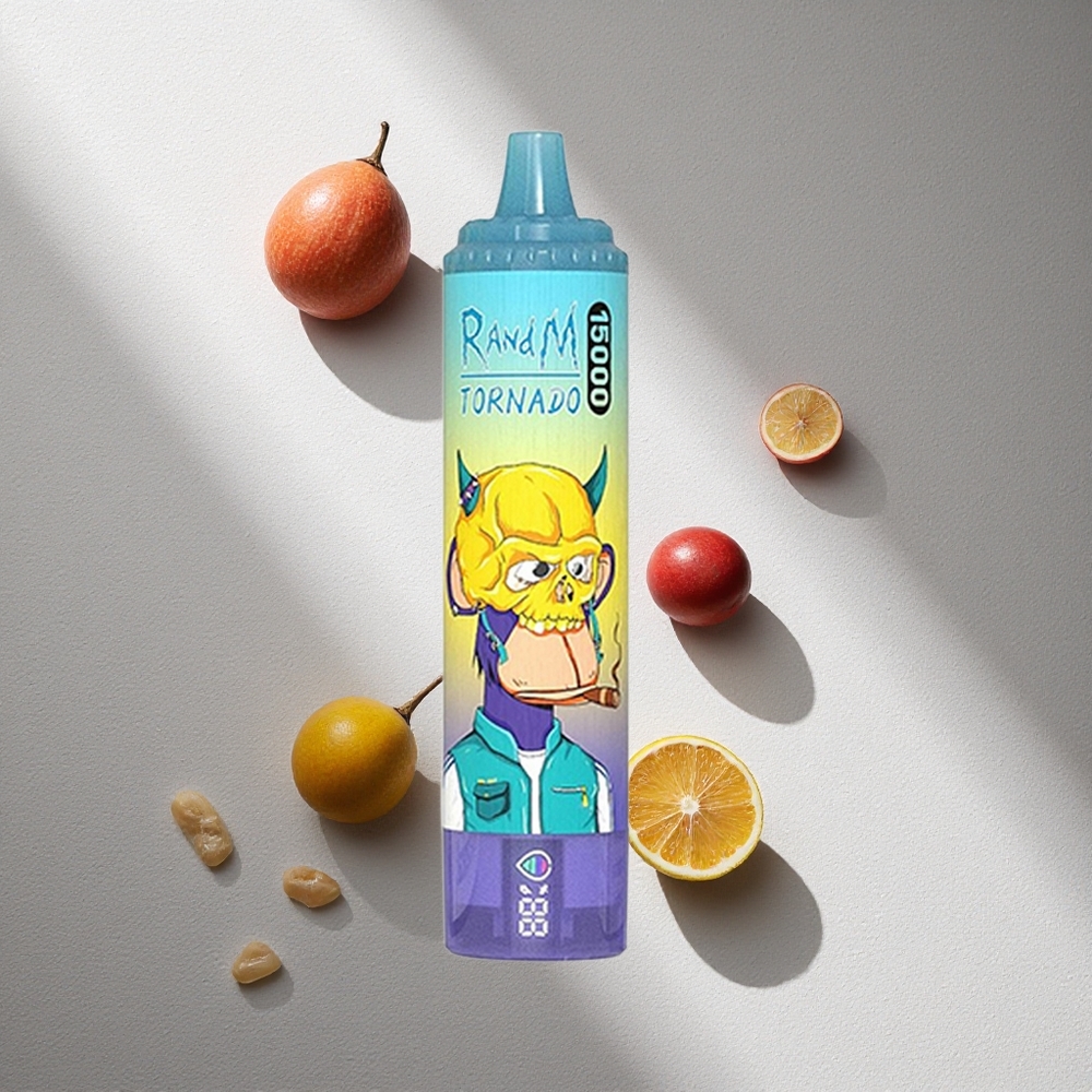 RandM Fumot Tornado 15000 Puffs Vape Helado de Uva Pantalla LCD Argentina wholesale