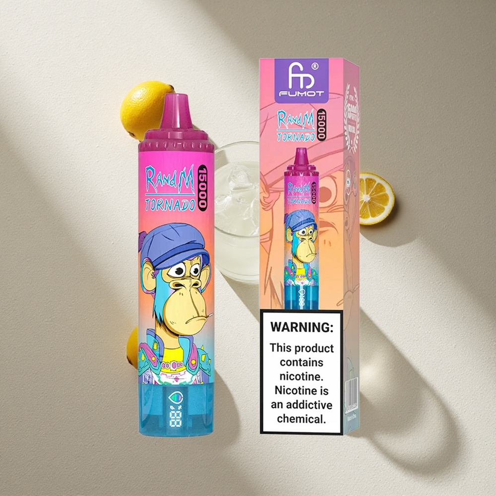 RandM Fumot Tornado 15000 Puffs Vape Limonada Pantalla LCD Argentina wholesale