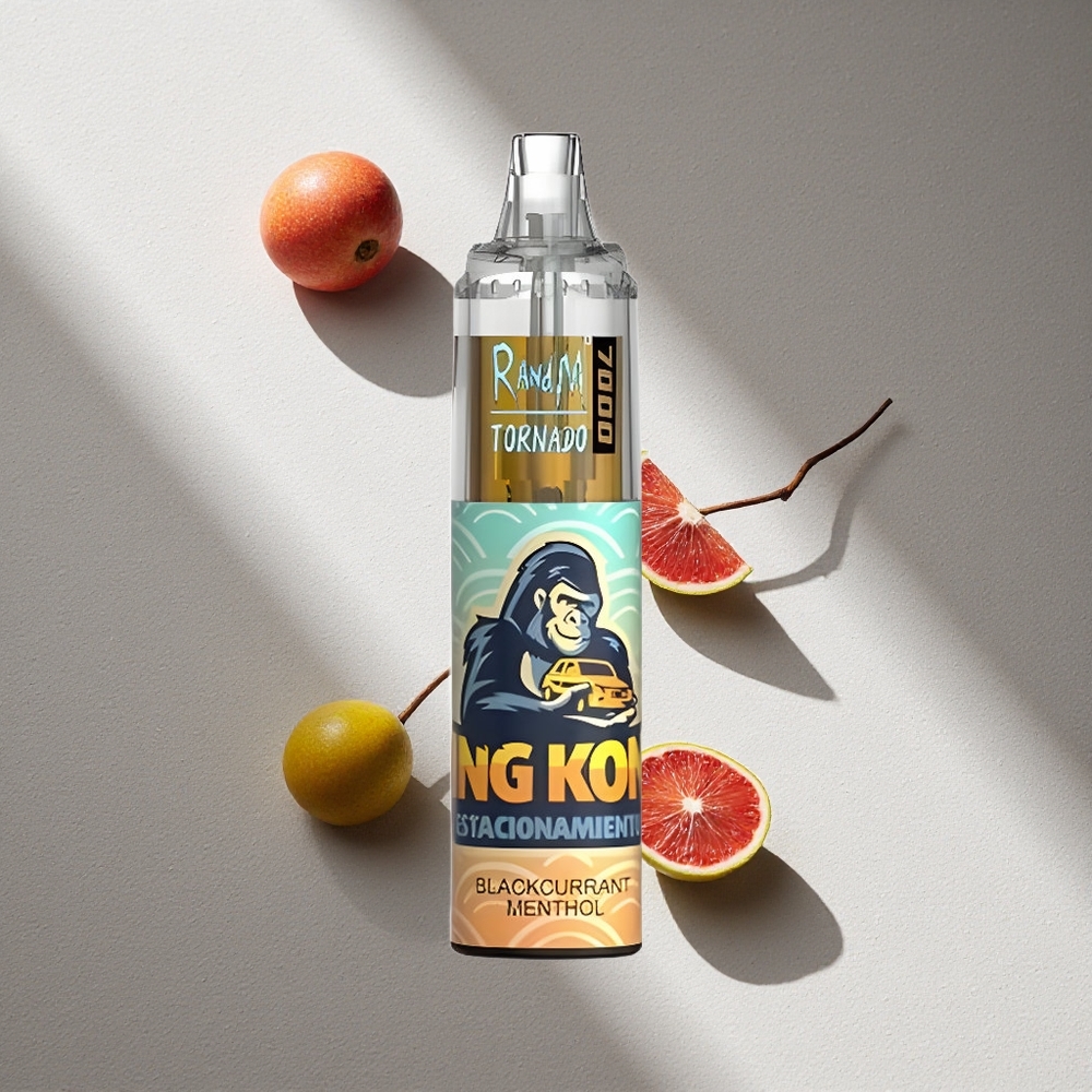 RandM Fumot Tornado 7000 Puffs Blackcurrant Mentolado 14 ML E-líquido Argentina wholesale