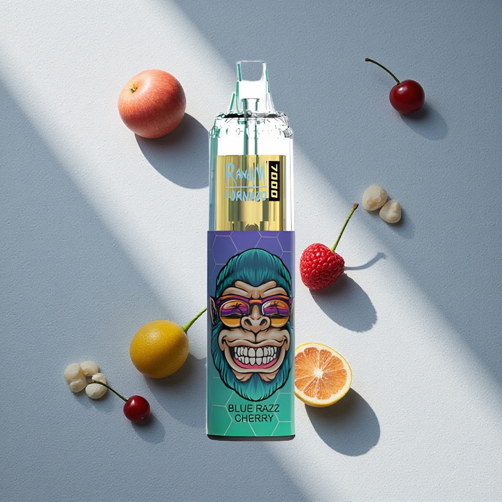 RandM Fumot Tornado 7000 Puffs Blue Razz Cereza Argentina wholesale