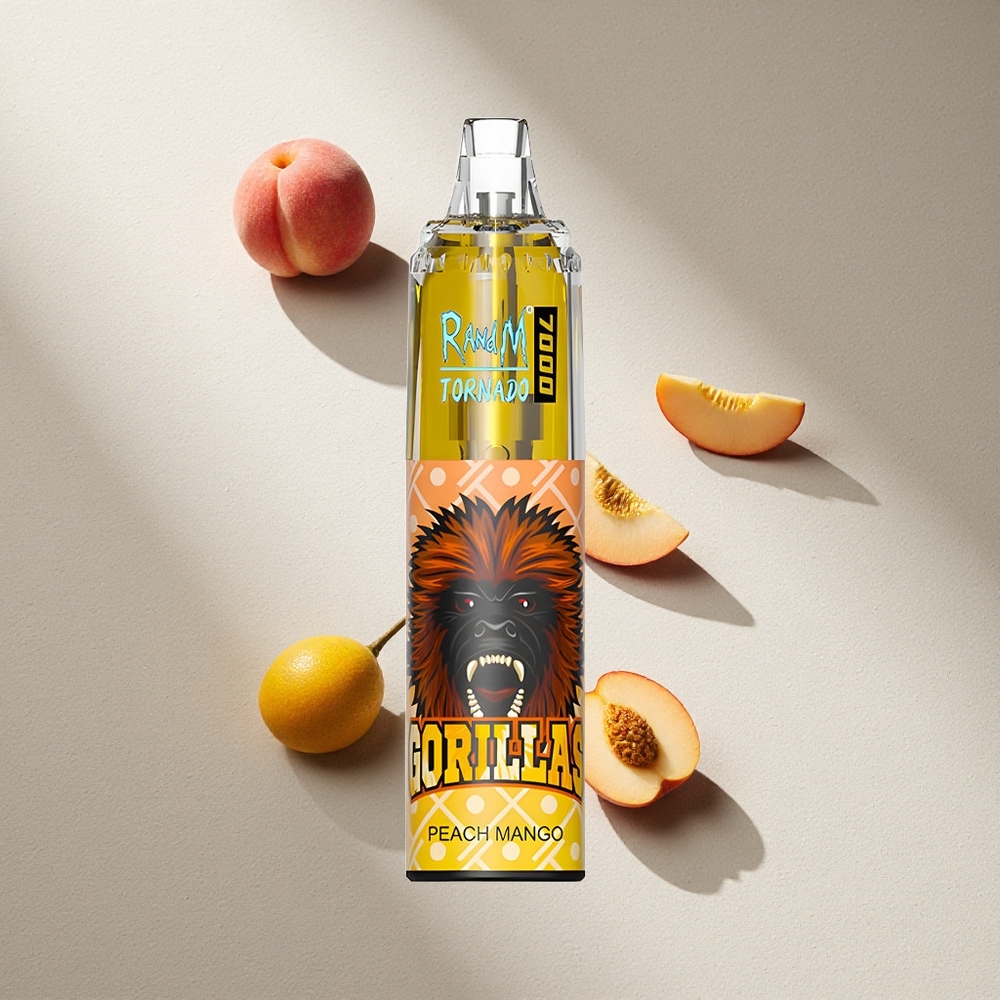 RandM Fumot Tornado 7000 Puffs Durazno Mango 14ML E-líquido Argentina wholesale