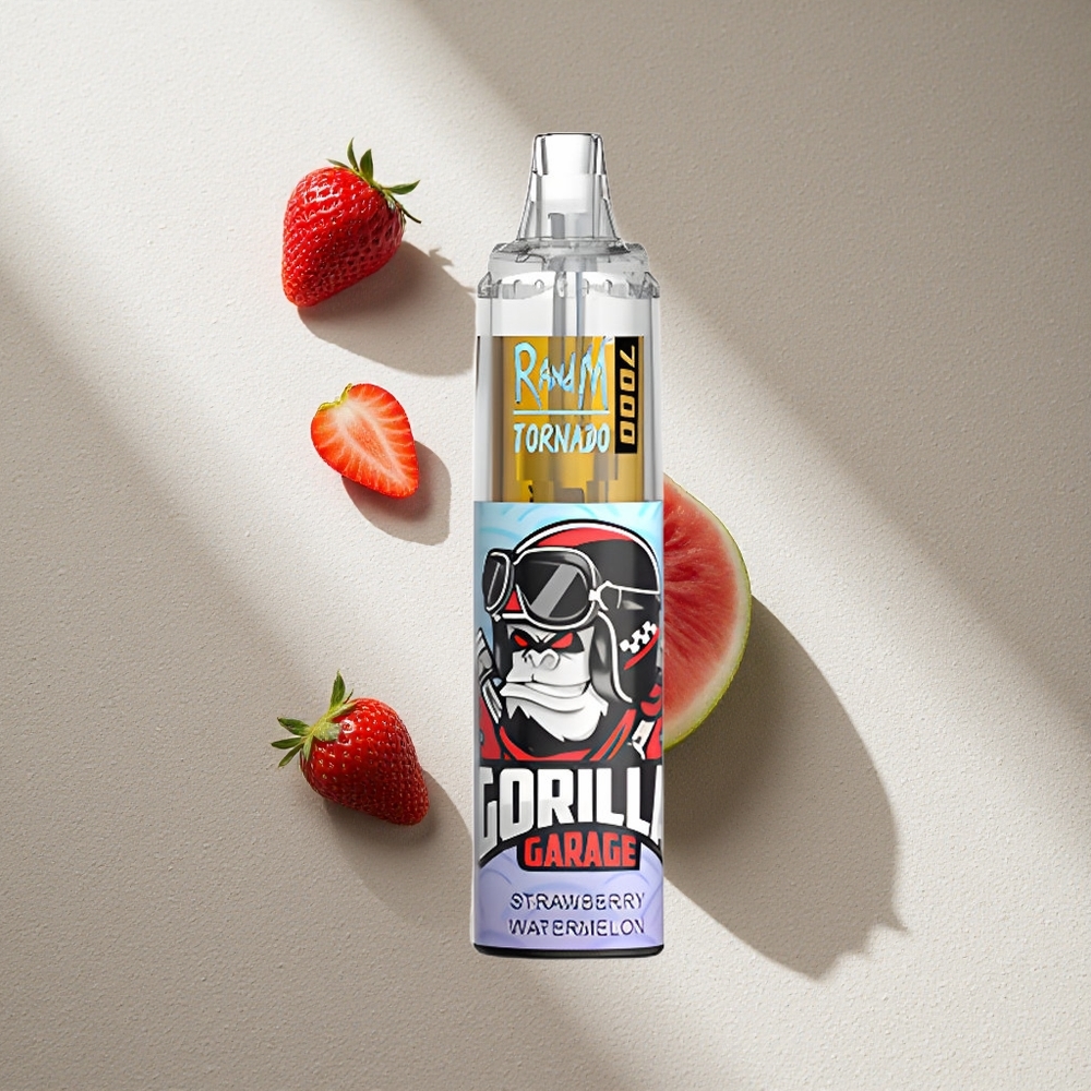 RandM Fumot Tornado 7000 Puffs Fresa Sandía 14 ML Batería 850 MAH Argentina wholesale