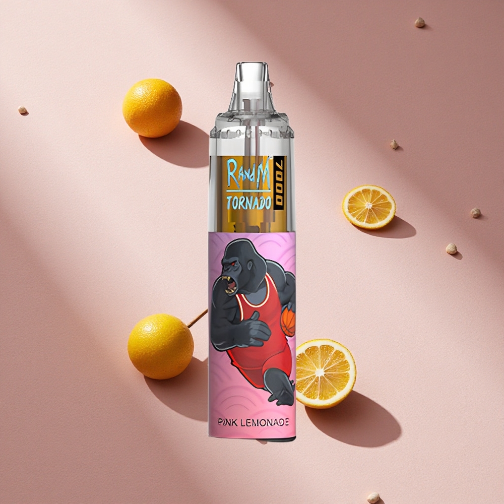 RandM Fumot Tornado 7000 Puffs Limonada Rosa Dispositivo Desechable con 14 ML de E-líquido Argentina wholesale