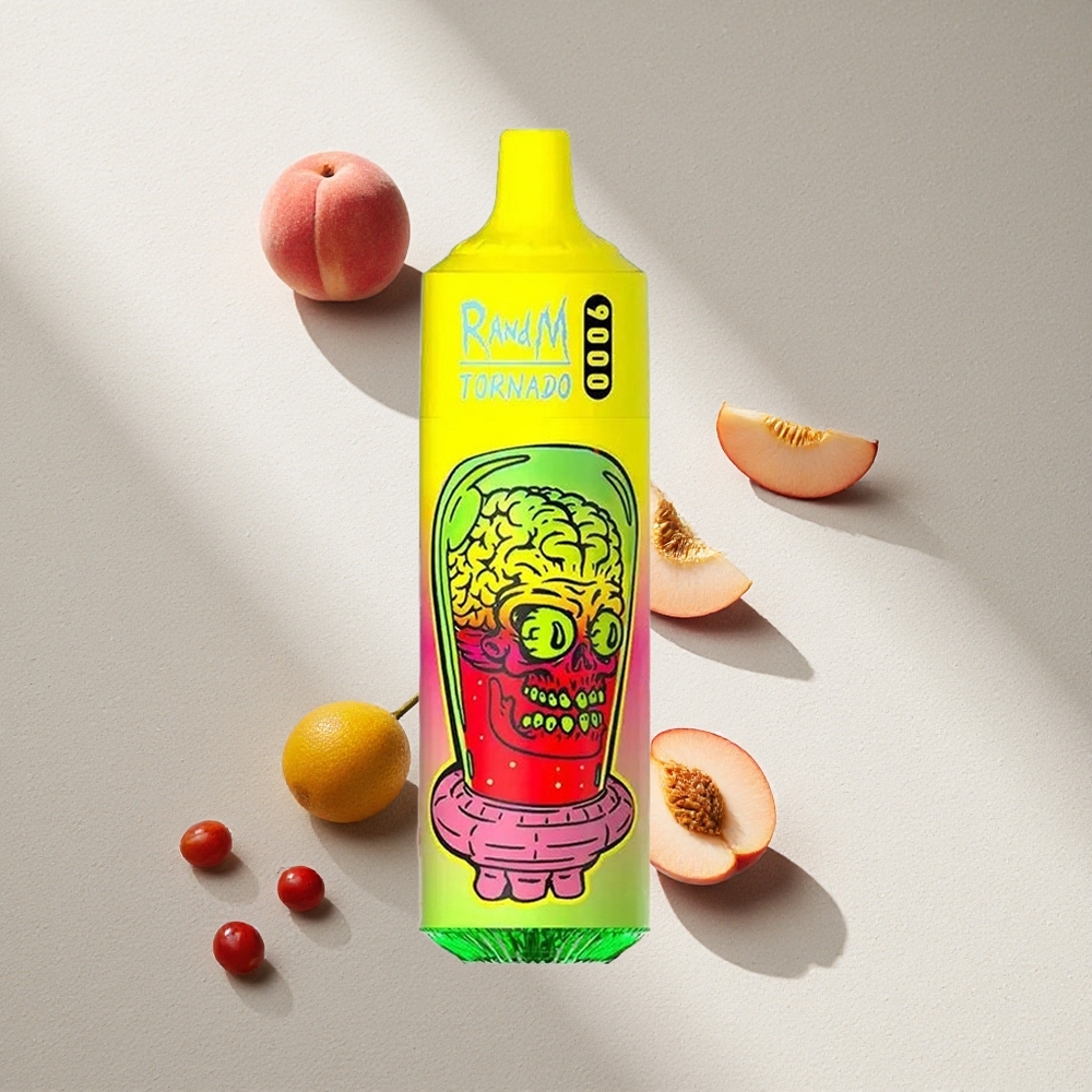RandM Fumot Tornado 9000 Puffs Durazno Verano Helado con Pantalla RGB - Argentina wholesale