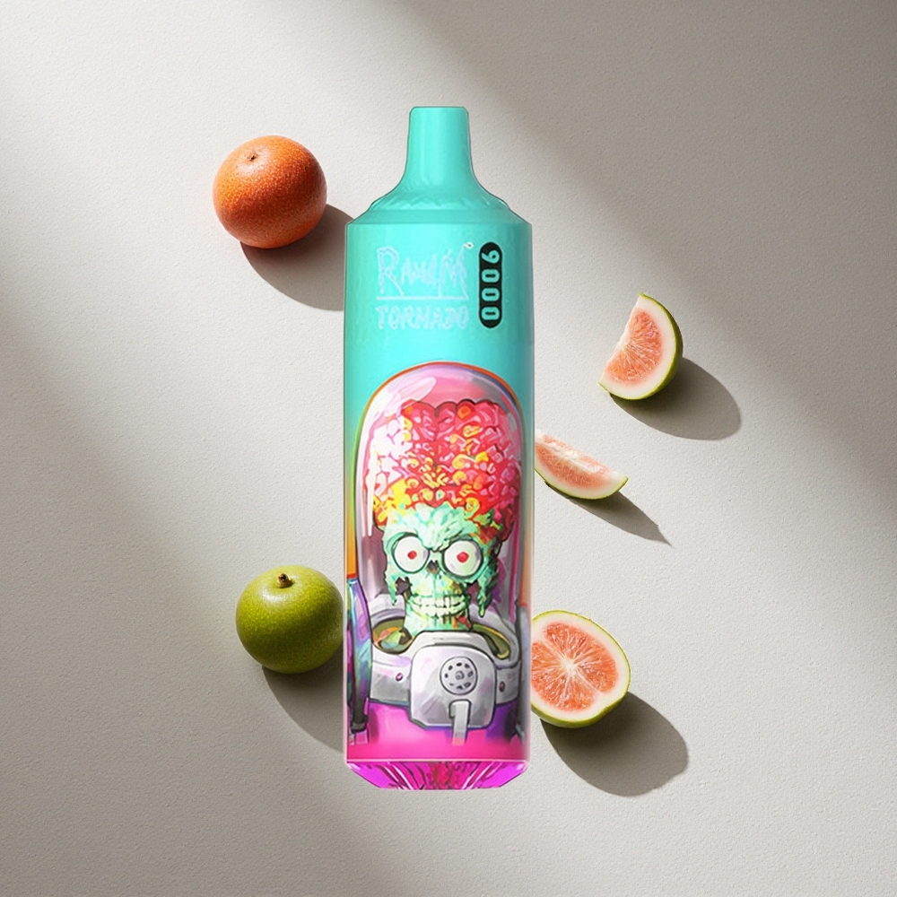 RandM Fumot Tornado 9000 Puffs Guava Hielo 18 mL Pantalla RGB Argentina wholesale
