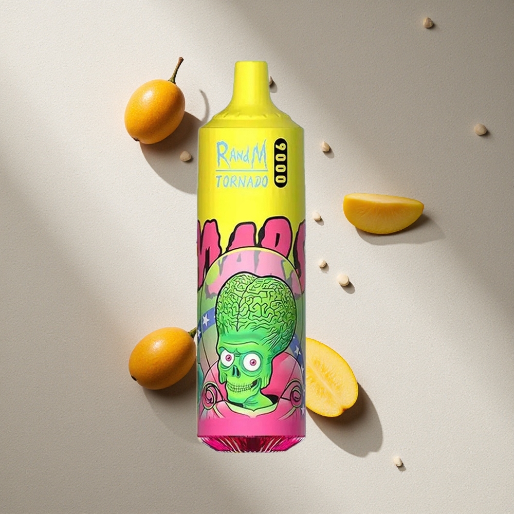 RandM Fumot Tornado 9000 Puffs Mango Triple Pantalla RGB Argentina wholesale