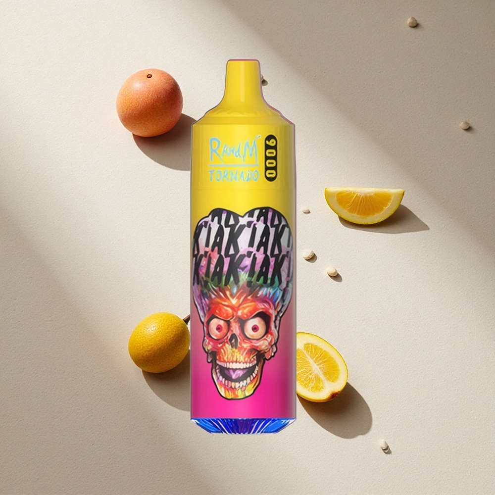 RandM Fumot Tornado 9000 Puffs Melocotón Mango Piña 18 mL Pantalla RGB Argentina wholesale