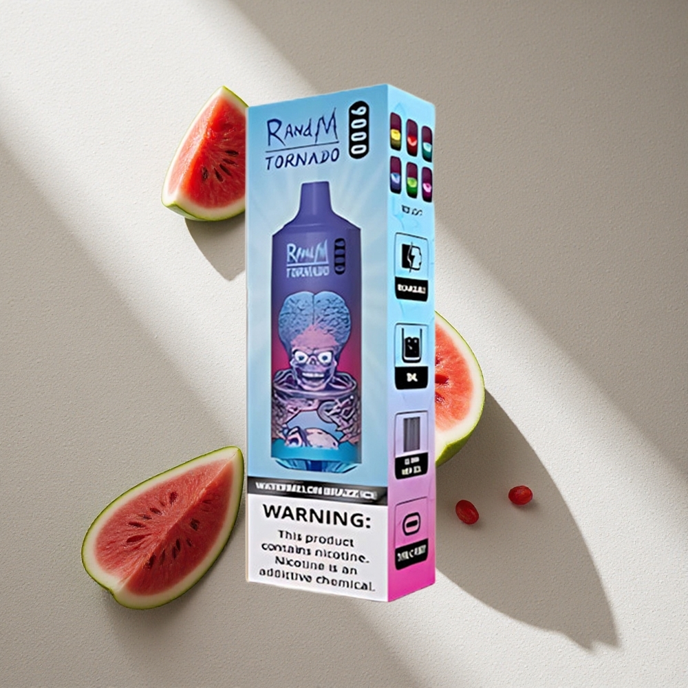 RandM Fumot Tornado 9000 Puffs Sandía Brazz Hielo Pantalla RGB Argentina wholesale