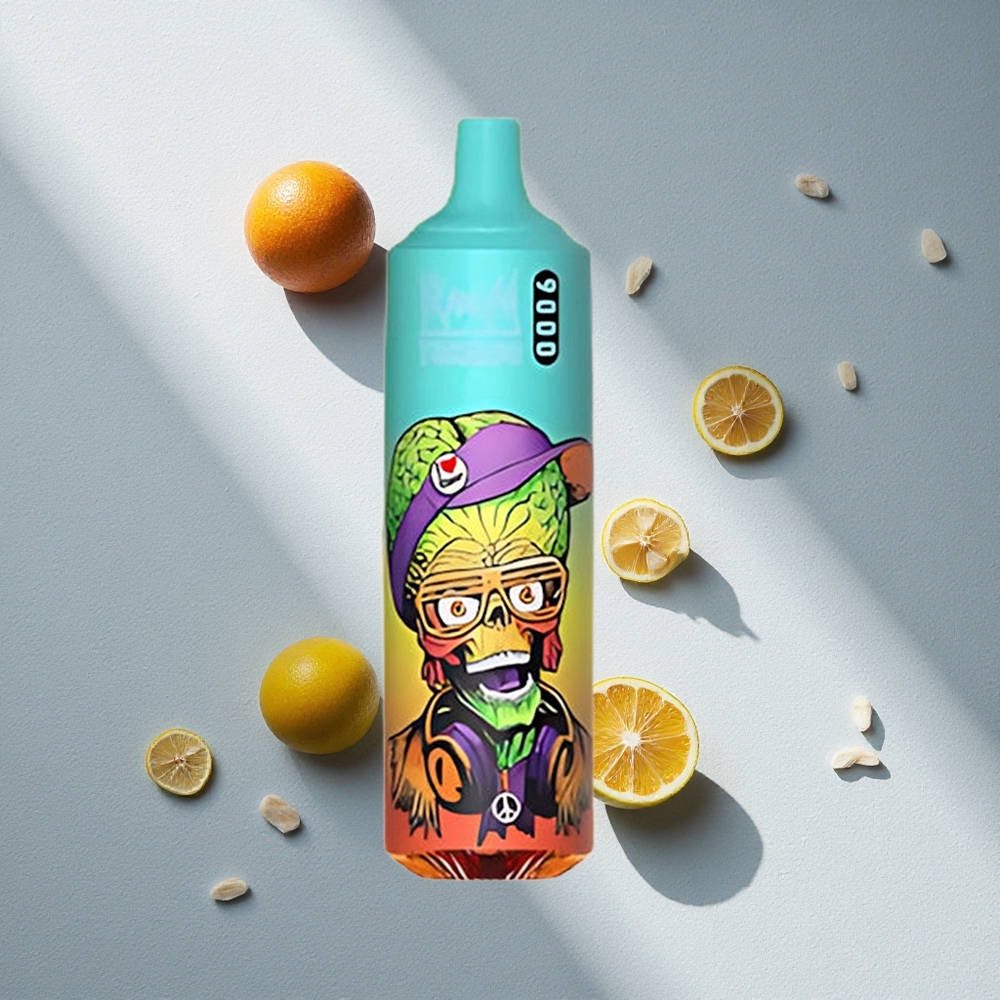 RandM Fumot Tornado 9000 Puffs Vape Desechable Hielo Azul Delicioso 54 Sabores Argentina wholesale