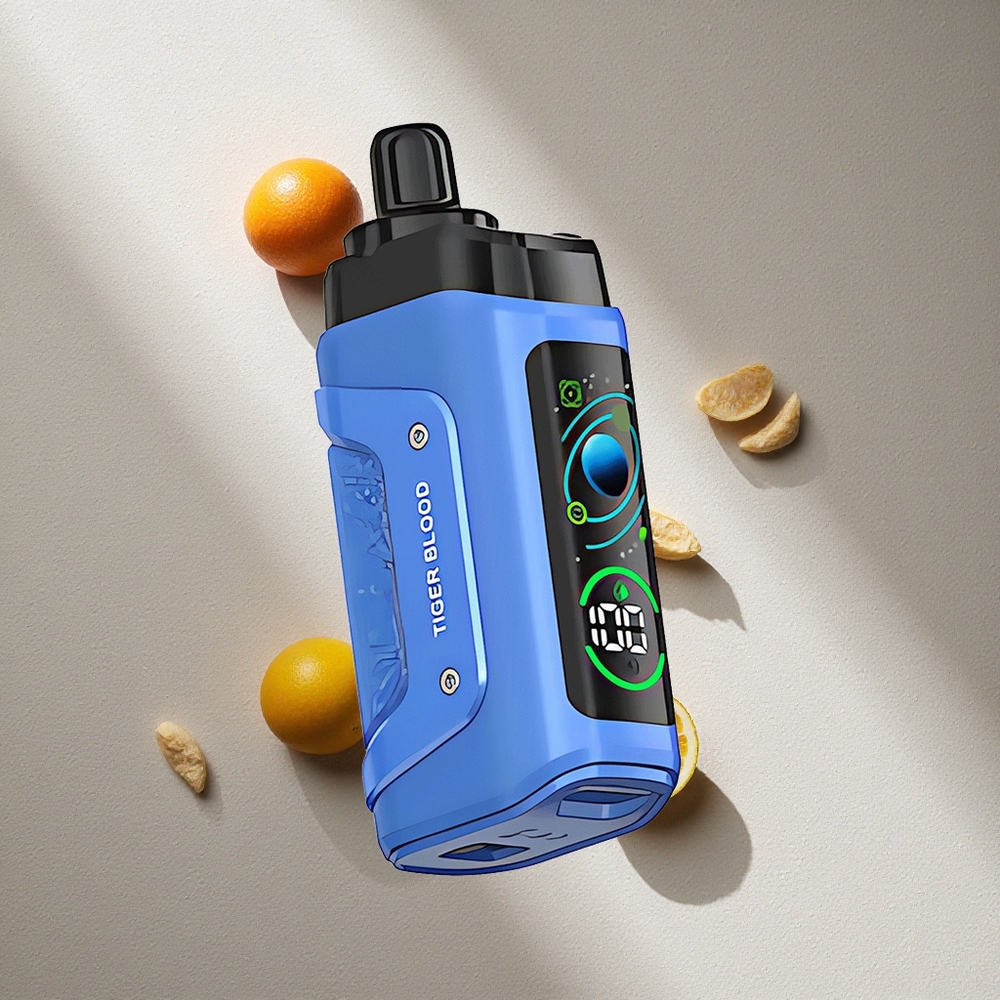 Razz Bar 45000 Puffs Vape Desechable Sangre de Tigre y Frambuesa, 1.0 Ohm Mesh Coil, Tipo-C Recargable, Argentina wholesale