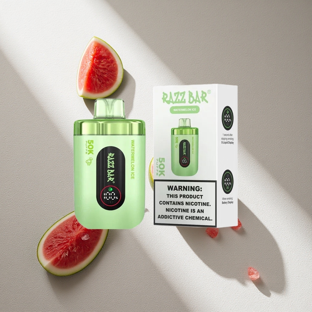 Razz Bar 50K Puffs Desechable Sandía Helada con Batería Recargable 650 mAh Argentina wholesale