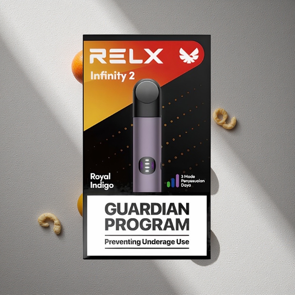 RELX Infinity 2 650 Puffs Índigo Real diseño metálico elegante Argentina wholesale
