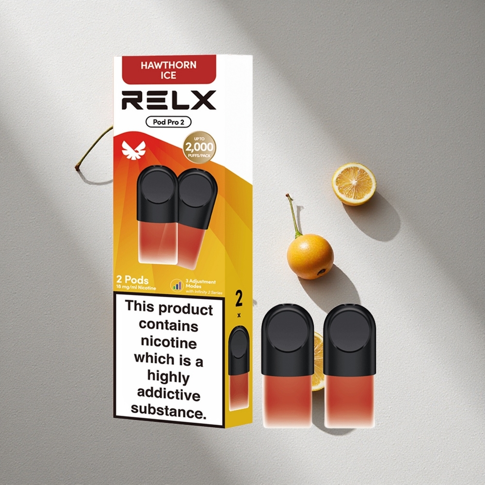 RELX Pod Pro 2 600 Puffs Espino Hielo 1.9ml 3 modos de voltaje Argentina wholesale