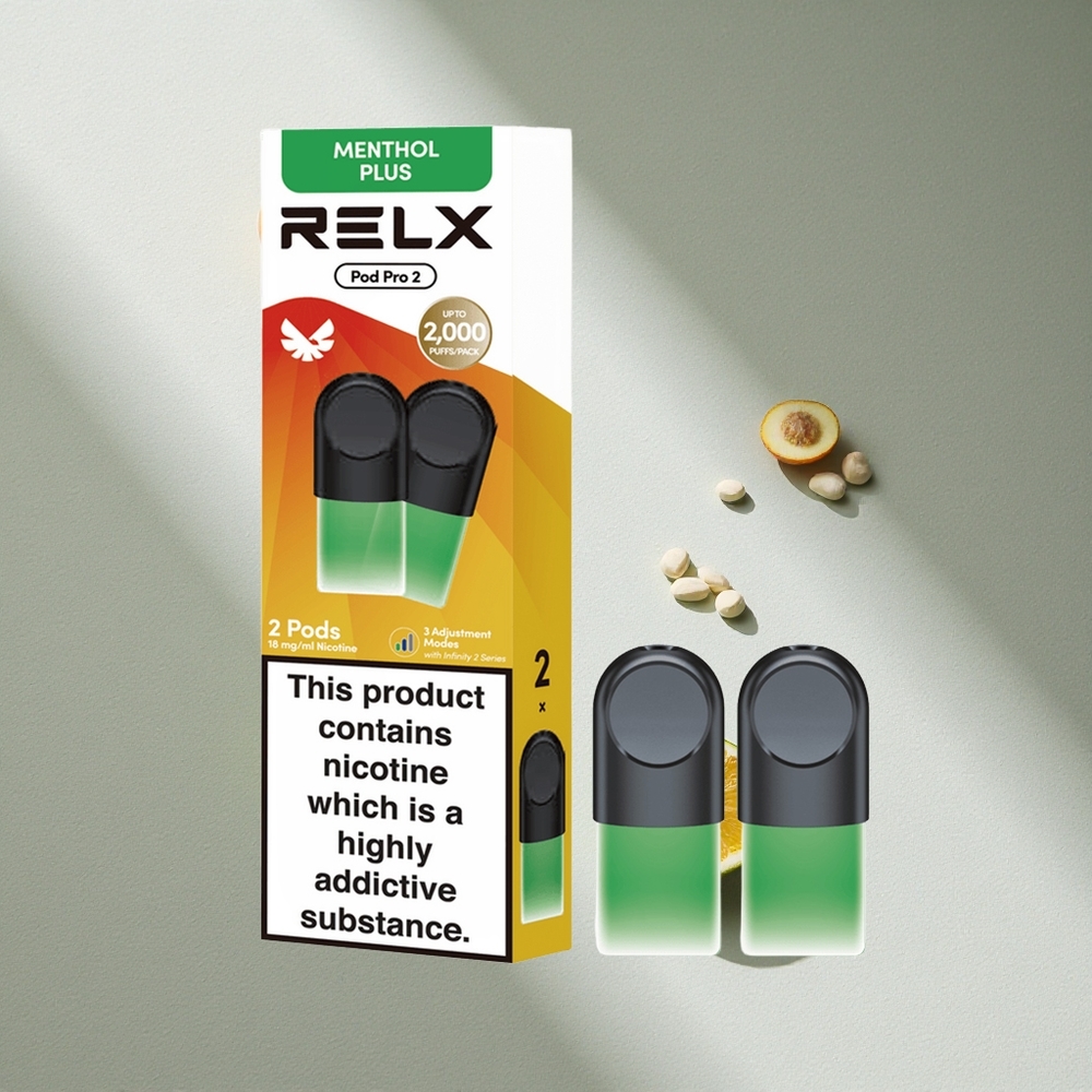 RELX Pod Pro 2 600 Puffs Menta-Mentol Plus 1.9ml Argentina wholesale