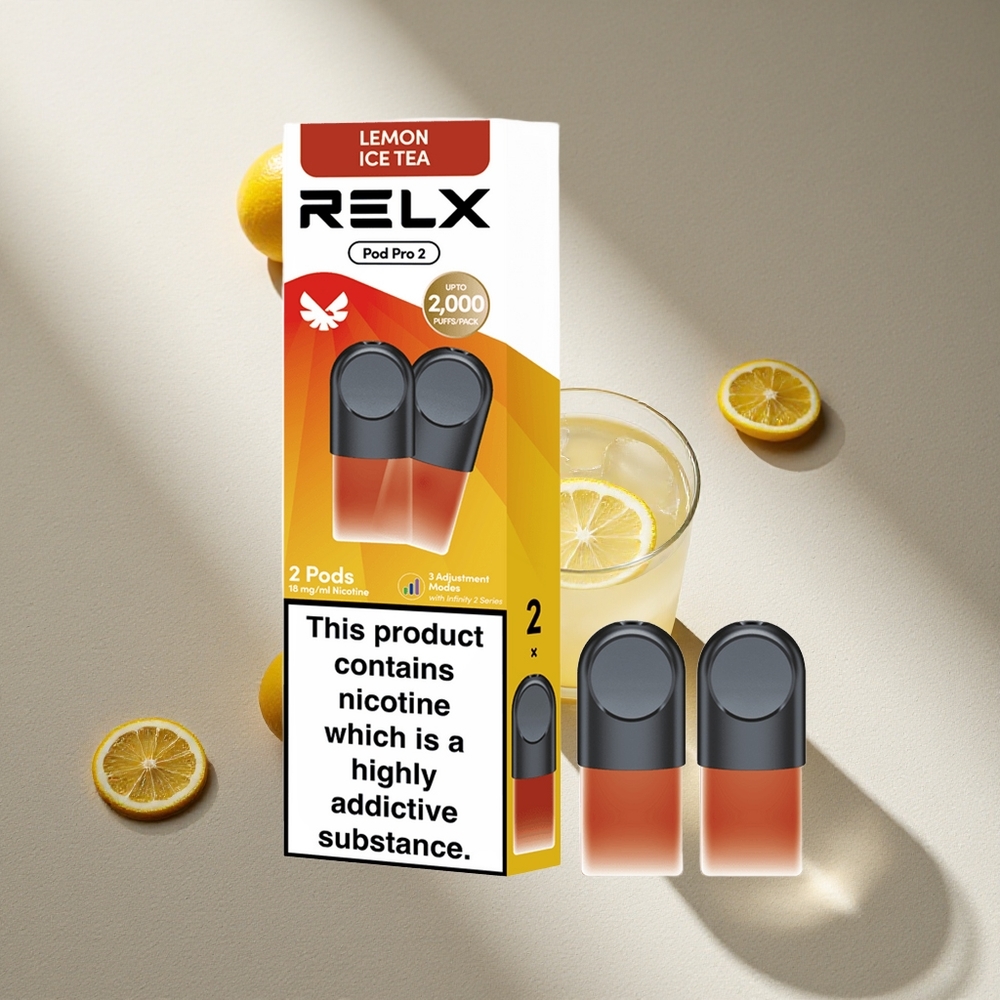 RELX Pod Pro 2 600 Puffs Té-Limón Helado 1.9ml Argentina wholesale
