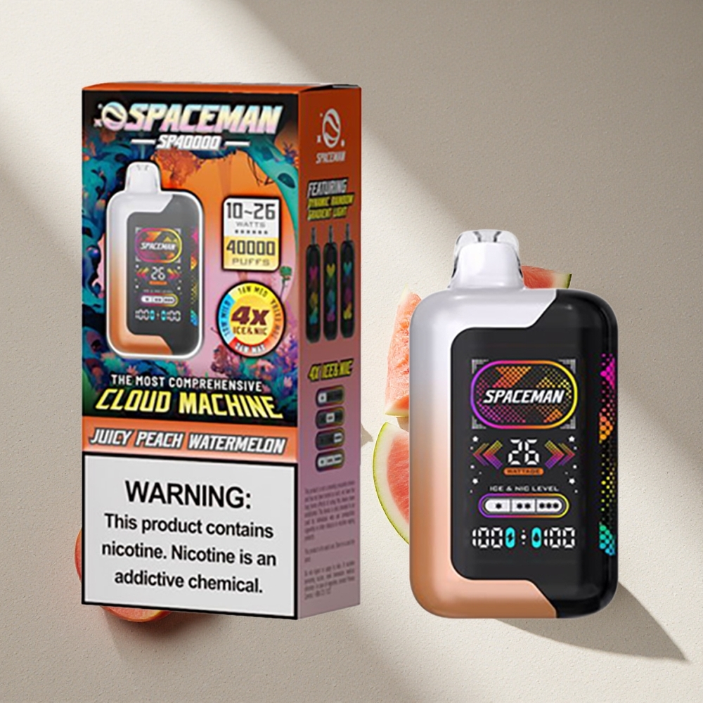 SMOK SPACEMAN SP40000 40000 Puffs Durazno Jugoso Sandía Pantalla LED 2.28\" Argentina wholesale